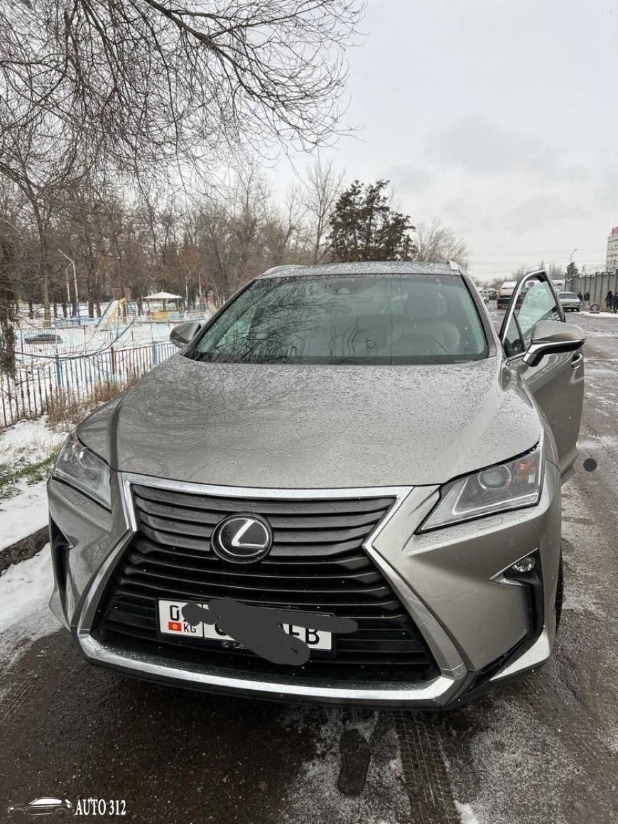 Lexus RX, 2017 - RX - - AUTO312 - Объявления о продаже автомобиля. Весь  авторынок Кыргызстана. AUTO312 - Весь авторынок Кыргызстана. Легковые  автомобили.